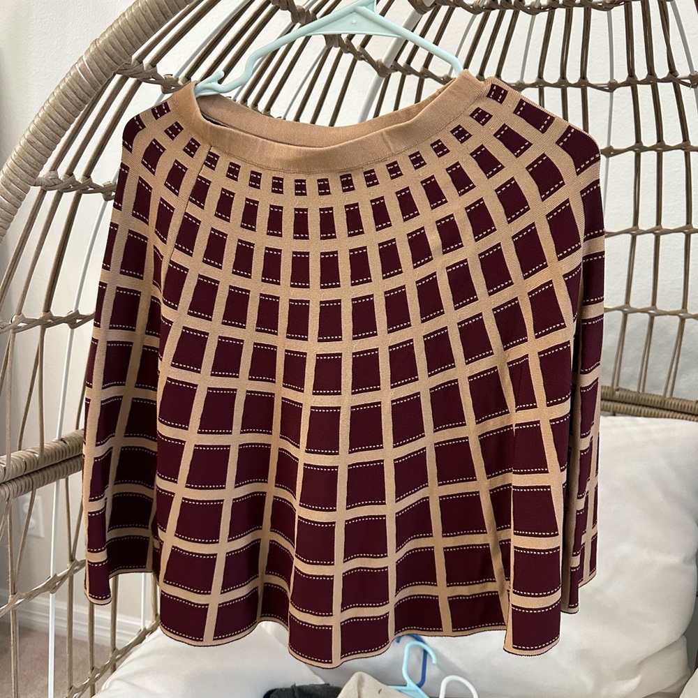 Anthropology women sweater skirt size xs